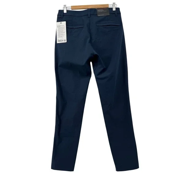 NEW LULULEMON Mens Commission Slim-Fit Pant True Navy Size 31 x 32 MSRP‎ $138 - Picture 6 of 12